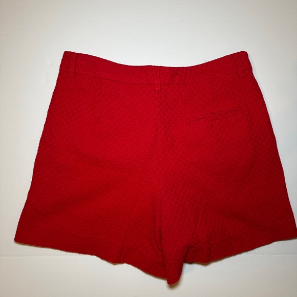 Draper James RSVP Basket Weave Shorts Size 10 - Picture 4 of 8